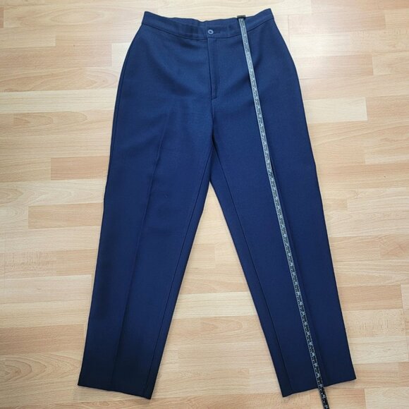 Vintage 80s Levi Strauss Bend Over Pants Women's Blue High Rise | Size: 12P - Picture 2 of 7